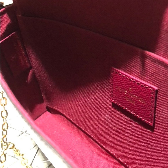 SOLD Louis Vuitton Felicie crossbody/clutch - Picture 5 of 6